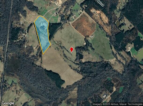  1371 Plantation Rd, Madison, GA Parcel Map