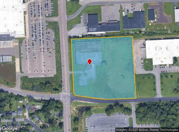  7176 Morgan Rd, Liverpool, NY Parcel Map