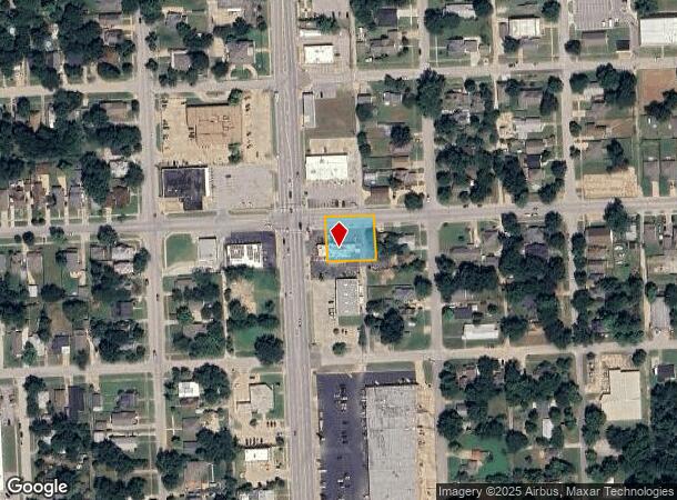  501 S Main St, Sapulpa, OK Parcel Map