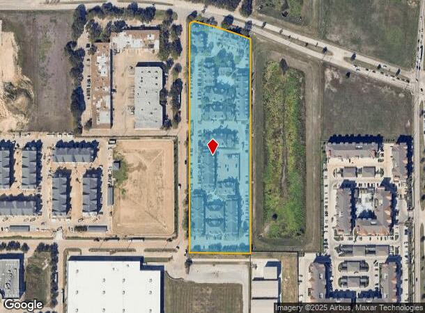  19321 Park Row Dr, Houston, TX Parcel Map