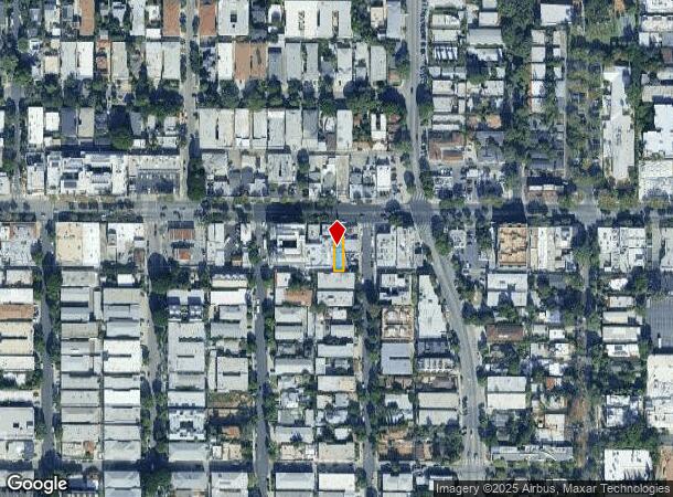  7506 Santa Monica Blvd, West Hollywood, CA Parcel Map