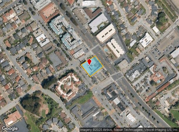 1275 El Camino Real, Millbrae, CA Parcel Map