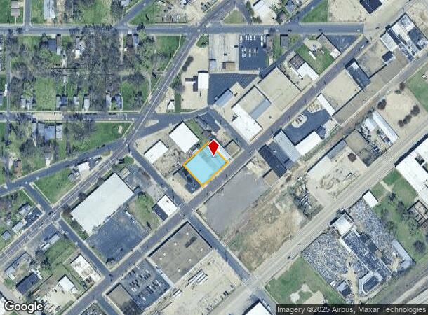1711 Sw Adams St, Peoria, IL Parcel Map