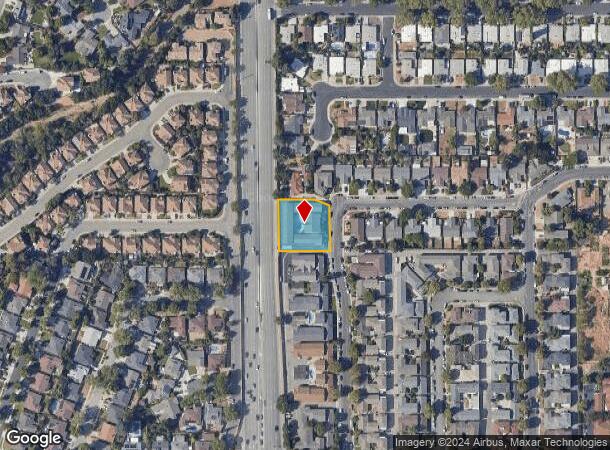  906 Burbank Dr, Santa Clara, CA Parcel Map