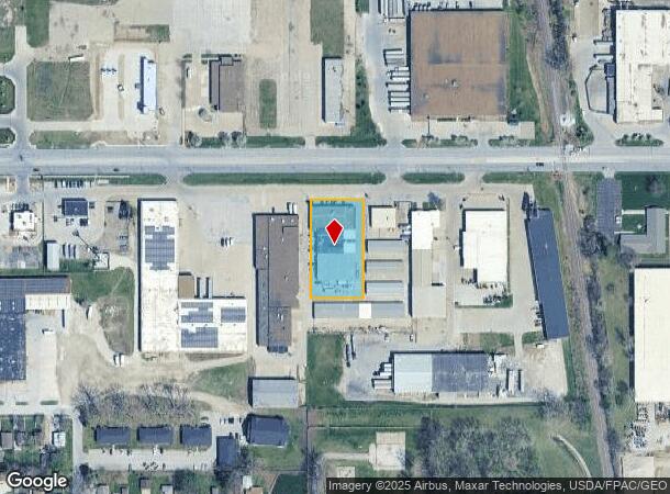  1537 E Euclid Ave, Des Moines, IA Parcel Map