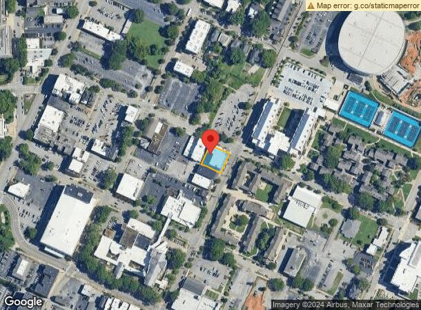  422 Vine St, Chattanooga, TN Parcel Map