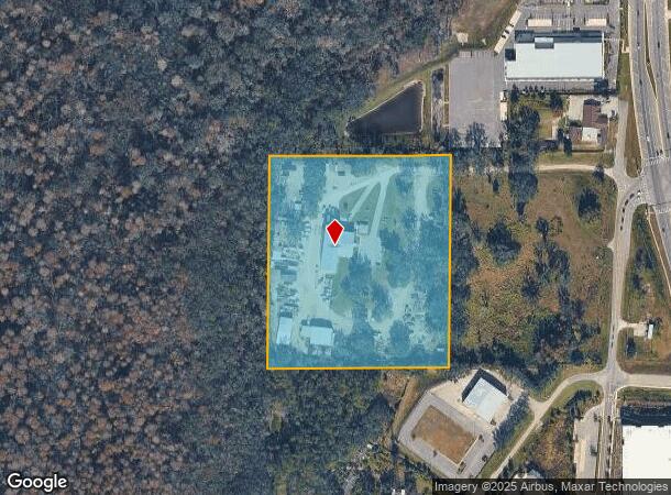 25221 Wesley Chapel Blvd, Lutz, FL Parcel Map