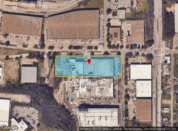  1919 Lone Star Dr, Dallas, TX Parcel Map