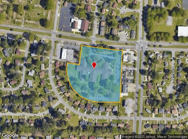  4201 Greenwood Dr, Portsmouth, VA Parcel Map