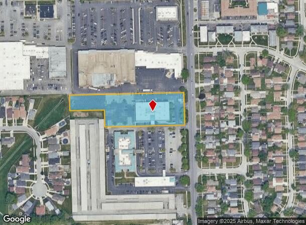  11560 S Kedzie Ave, Merrionette Park, IL Parcel Map