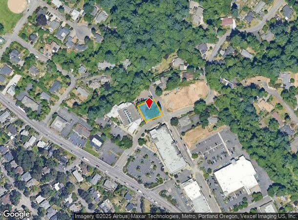  1579 Burns St, West Linn, OR Parcel Map