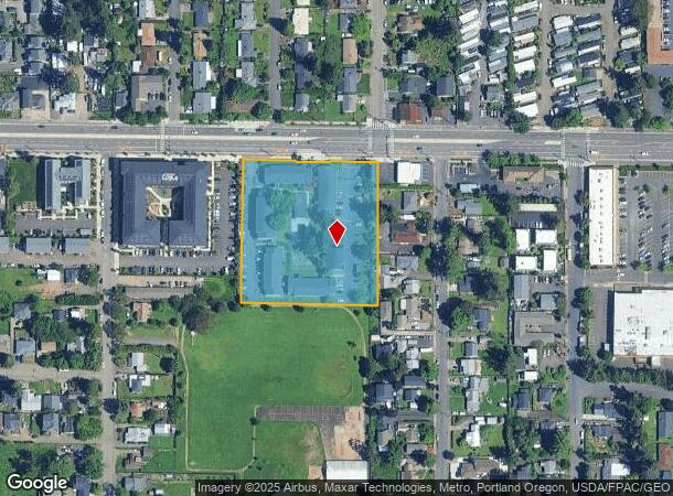  11612 Se Division St, Portland, OR Parcel Map