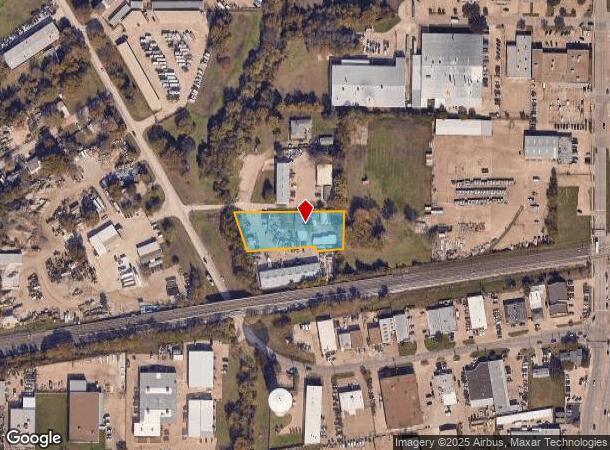  3021 Main St, Rowlett, TX Parcel Map