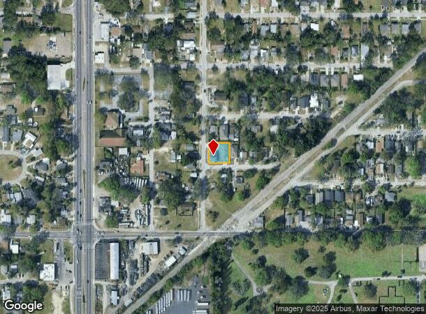  4501 N 42Nd St, Tampa, FL Parcel Map