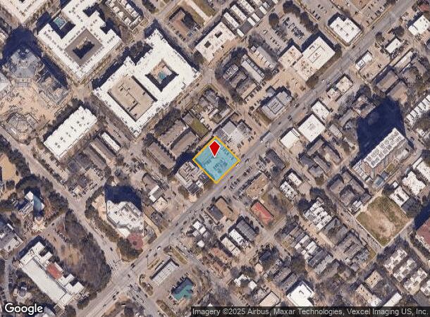 2615 Oak Lawn Ave, Dallas, TX Parcel Map