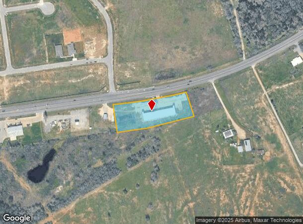  841 W Sh 21, Cedar Creek, TX Parcel Map