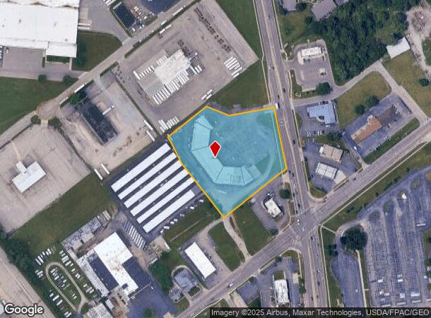  2021 Harshman Rd, Dayton, OH Parcel Map