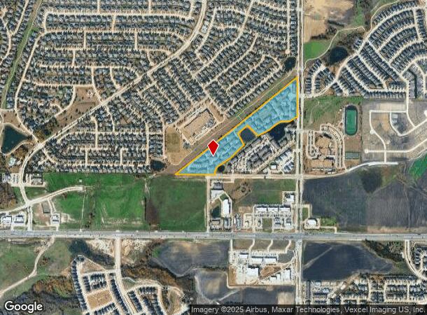  880 S Coit Rd, Prosper, TX Parcel Map