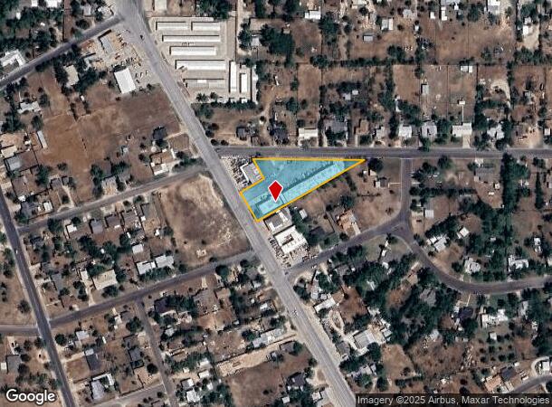 3608 N Chadbourne St, San Angelo, TX Parcel Map