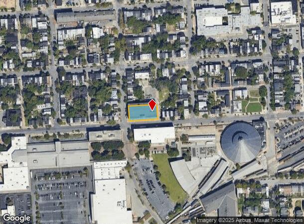  1020 W Pratt St, Baltimore, MD Parcel Map