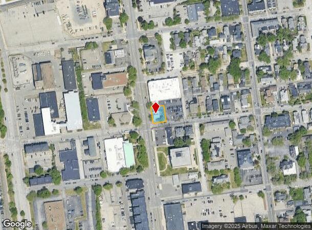  1541 Elm St, Manchester, NH Parcel Map