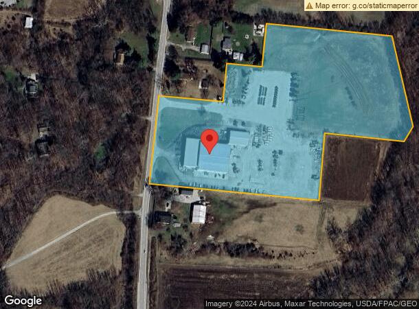  7550 N Us Highway 68, Wilmington, OH Parcel Map