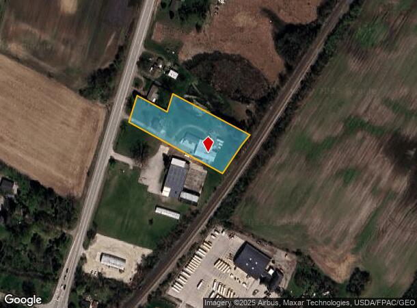  15078 S Telegraph Rd, Monroe, MI Parcel Map