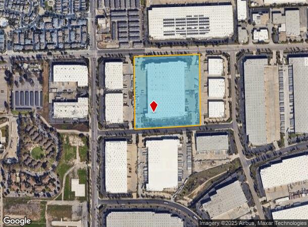  1371 Charles Willard St, Carson, CA Parcel Map