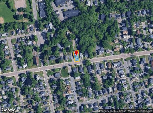  285 W Elm St, Brockton, MA Parcel Map