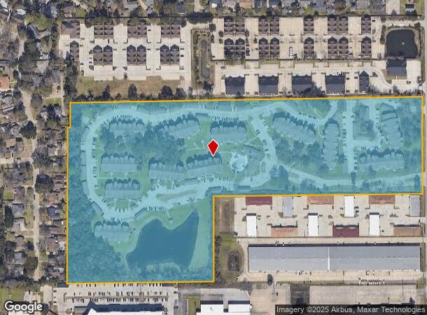 25335 Budde Rd, Spring, TX Parcel Map