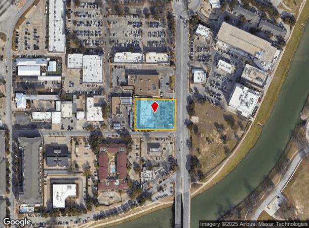  1664 S University Dr, Fort Worth, TX Parcel Map