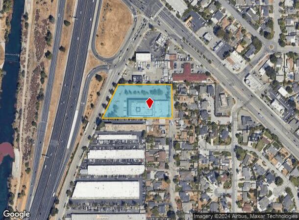  1300 White Oaks Rd, Campbell, CA Parcel Map