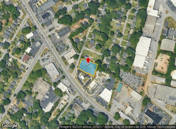  8 Sycamore Dr, Greenville, SC Parcel Map