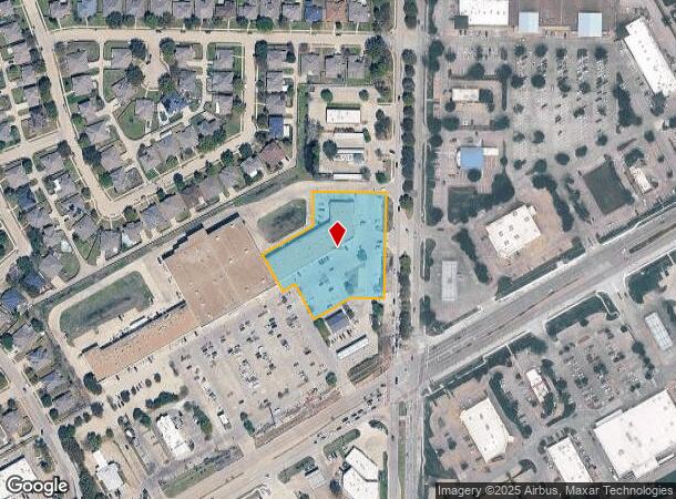  6501 Dalrock Rd, Rowlett, TX Parcel Map