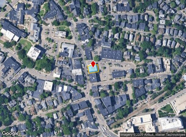 7 Harvard St, Brookline, MA Parcel Map