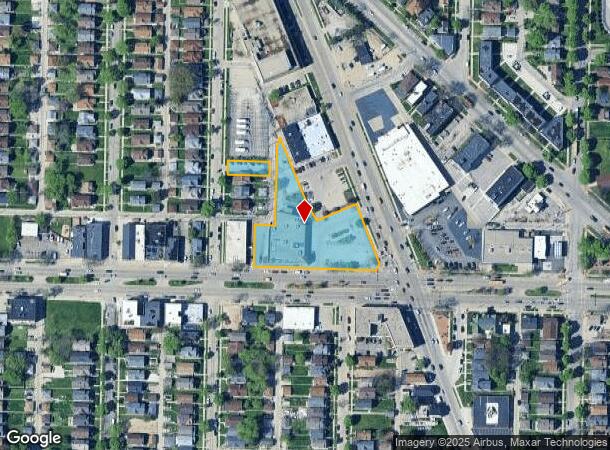 2222 W Capitol Dr, Milwaukee, WI Parcel Map