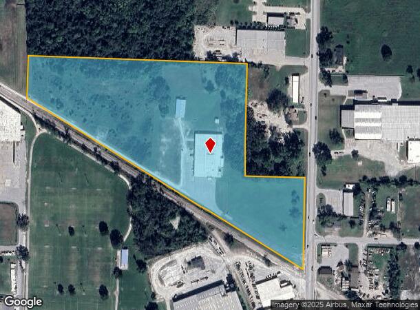 1000 N 2Nd St, Rogers, AR Parcel Map