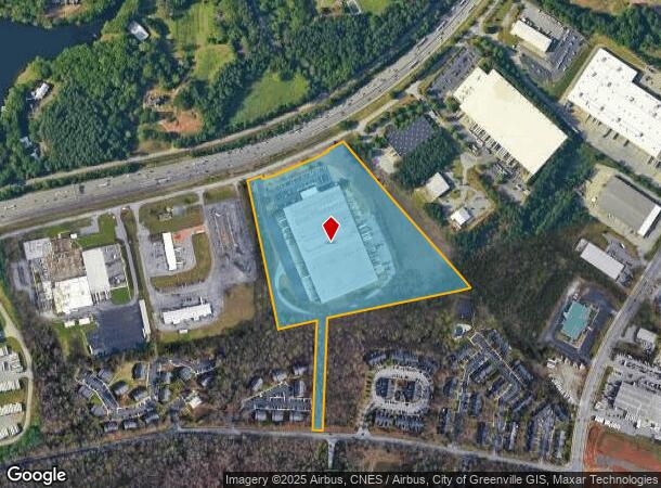  4611 Dairy Dr, Greenville, SC Parcel Map