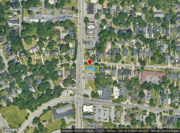  312 Rutherford St, Greenville, SC Parcel Map