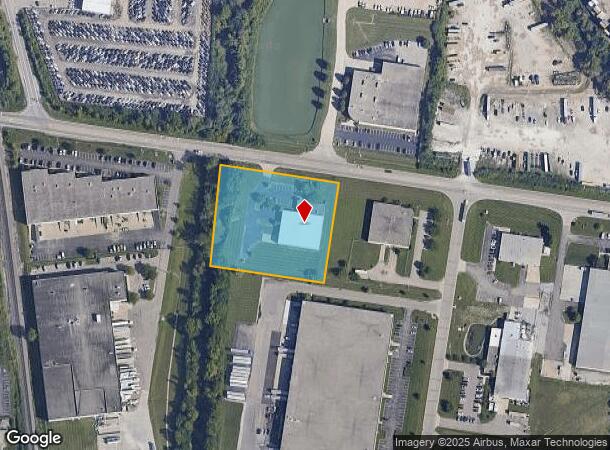2611 Crescentville Rd, Cincinnati, OH Parcel Map