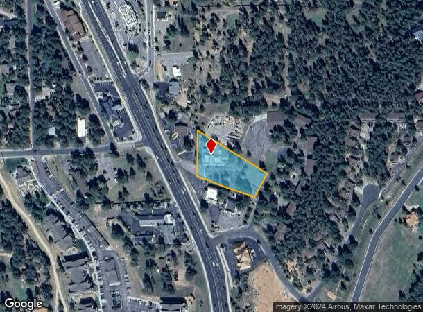  520 Manor Ct, Woodland Park, CO Parcel Map