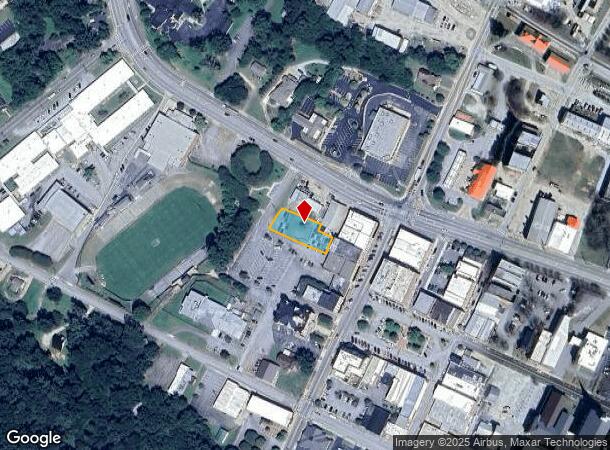  15 College Ave, Elberton, GA Parcel Map
