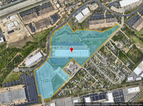 7551 Metro Center Dr, Austin, TX Parcel Map