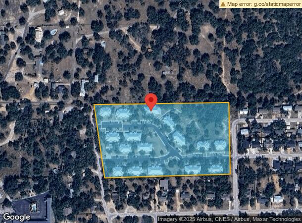  316 N Winters Furr, Johnson City, TX Parcel Map