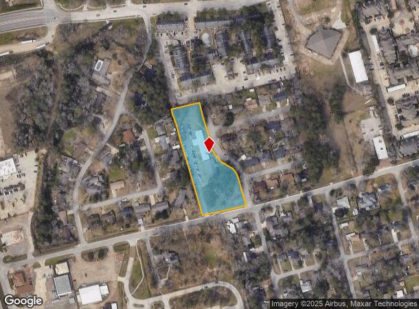 1100 W Semands St, Conroe, TX Parcel Map