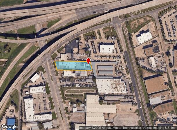  11670 Harry Hines Blvd, Dallas, TX Parcel Map