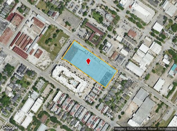  2802 Canal St, Houston, TX Parcel Map