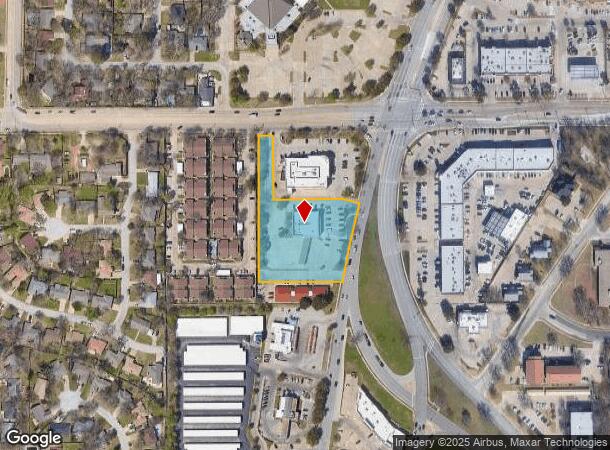  4220 W Green Oaks Blvd, Arlington, TX Parcel Map