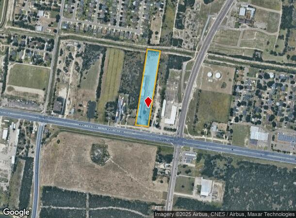  4601 W University Dr, Edinburg, TX Parcel Map