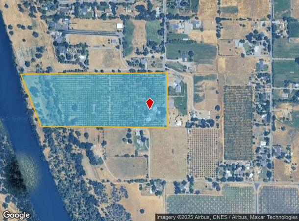 15575 Johnson Rd, Red Bluff, CA Parcel Map